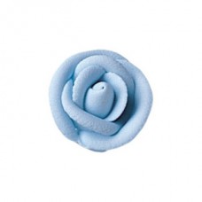 Royal Icing Roses - Medium - Light Blue