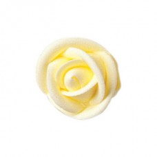 Royal Icing Roses - Medium - Light Yellow