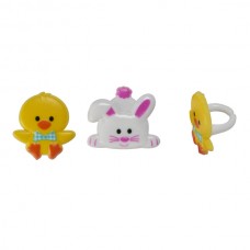 Bunny and Duck Rings