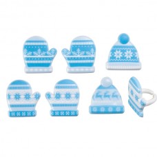 Winter Hat and Mittens Rings