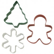 Holiday Cookie Cutter set of 3