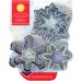 Set of 7 Snowflakes Cookie Cutter