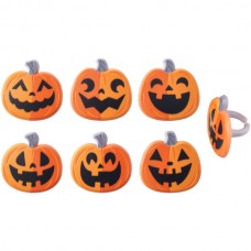 Jack-O'-Lantern Rings