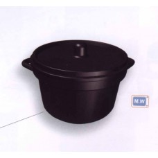 Casserole with cover 13d 70mm x 50mm ht