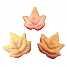 Fall Leaves Asst. Sugar Decorations