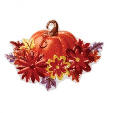 Pumpkin and Fall Flowers PopTop