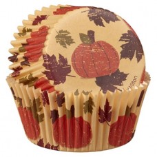 Fall Baking Paper Cups