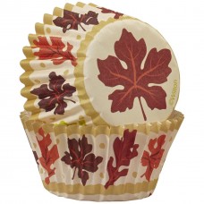 Mini Leaf  Baking Paper Cups