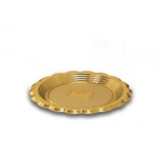 Gold Round Platter 15.5cm