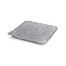 Grey stone plate 20x20cm