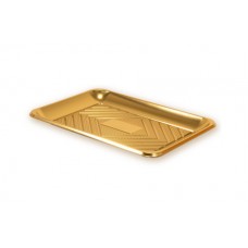 Gold Rectangular Deep Platter 29x21cm