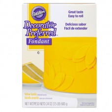 Wilton Yellow Fondant 24oz