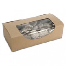 Kraft Box with Window 1lb 