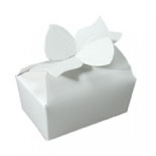 2 Chocolate White Bow Box 