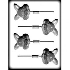 Bunny Face Lollipop Hard Candy Mold