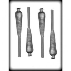 Carrot Lollipop Hard Candy Mold