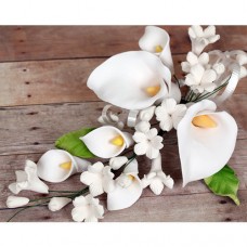 Small Calla Lily Sprays - White