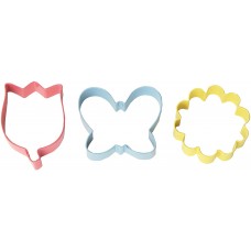 Flowers and Butterfly Cookie Cutter Set