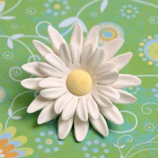 Double Petal Daisies - Large - White