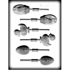 Easter Assortment Lollipop Hard Candy Mold