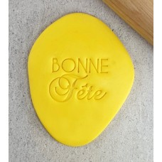 "Bonne Fête" Embosser