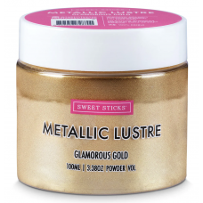 Glamorous Gold Lustre Dust 100ml - Sweet Sticks