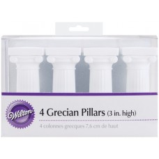 Grecian Pillars 3" for Cakes