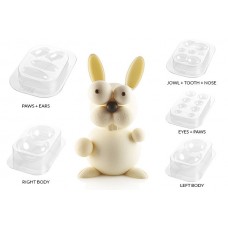 Bunny 3D Chocolate Mold - Silikomart