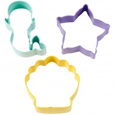 Mermaid Cookie Cutter Set