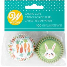 Bunny and Carrot Mini Cupcake Liners