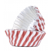 Candy Cane Foil Lined Cupcake Wrappers