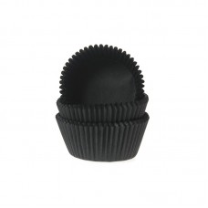 Mini Cupcake Liner Black #6