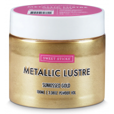 Sunkissed Gold Lustre Dust 100ml - Sweet Sticks