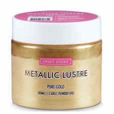 Pure Gold Lustre Dust 100ml - Sweet Sticks